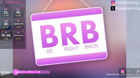 Snapshot of babepeach chatting on 22, 1, 2025 adara sterling online show from 22, 1, 2025