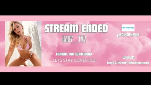 Snapshot of baby_tav chatting on 5, 3, 2025 Baby Tavia online show from 5, 3, 2025