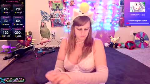 BabyZelda online show from 8, 10, 2025