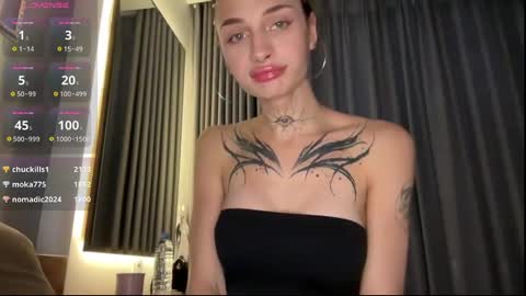 Snapshot of barbie_bi chatting on 6, 12, 2024 My name is Molly. Please say hello I like talking to you. If you have any wishes or obscene desires please use the tip menu online show from 6, 12, 2024