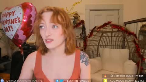 Beck the tongue online show from 14, 2, 2025