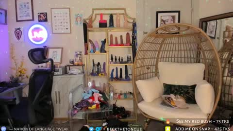 Beck the tongue online show from 13, 9, 2025