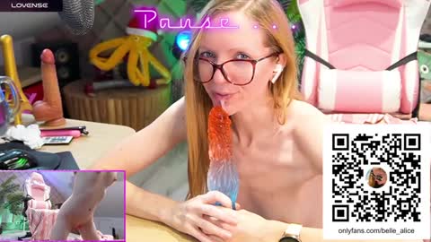 Snapshot of belle_alice chatting on 4, 12, 2024 Alice online show from 4, 12, 2024