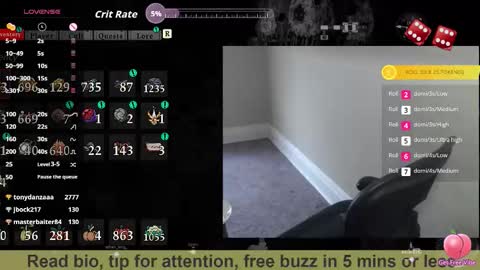 Bex Black online show from 3, 3, 2026