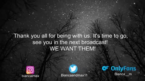 Snapshot of bianca_and_maxwell chatting on 5, 3, 2025 bianca and maxwell online show from 5, 3, 2025