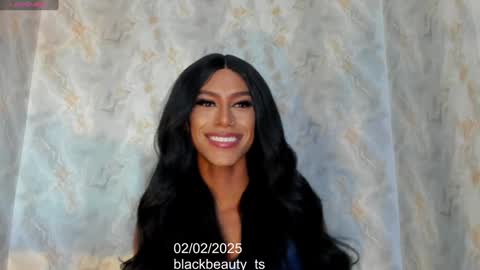 Snapshot of blackbeauty_ts chatting on 2, 2, 2025 Nina online show from 2, 2, 2025