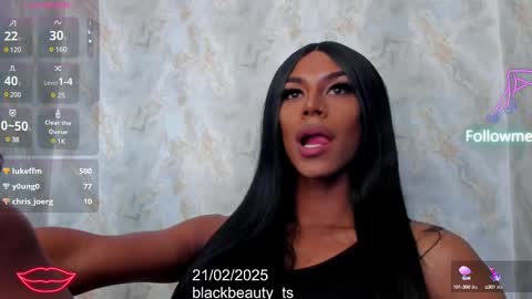Snapshot of blackbeauty_ts chatting on 21, 2, 2025 Nina online show from 21, 2, 2025