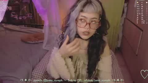   Im Nym  Justa nymph on twitter and IG online show from 5, 7, 2026