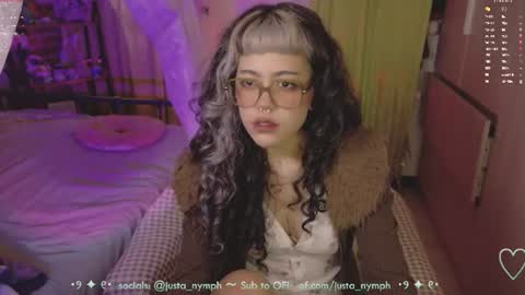   Im Nym  Justa nymph on twitter and IG online show from 6, 7, 2026