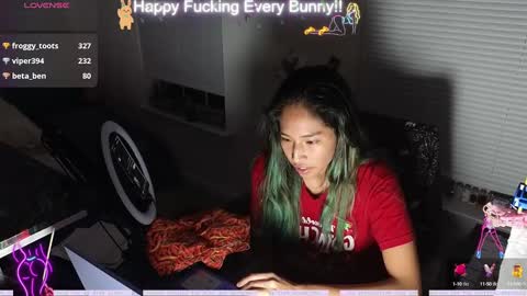 Tokki  bunny  online show from 1, 12, 2024