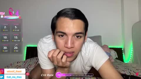 Snapshot of call_me_theo chatting on 25, 9, 2025 Mateo online show from 25, 9, 2025