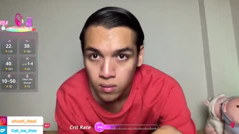 Snapshot of call_me_theo chatting on 14, 10, 2025 Mateo online show from 14, 10, 2025