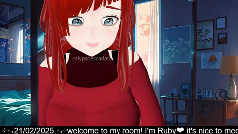 Snapshot of calypsoescarlata chatting on 21, 2, 2025 calypsoescarlata online show from 21, 2, 2025