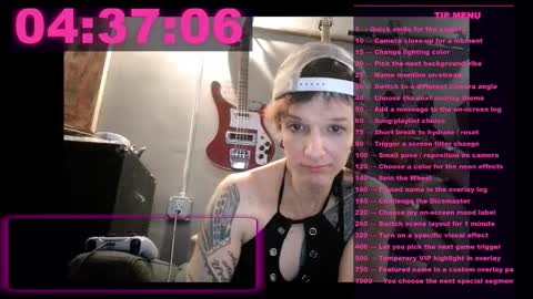 Cassiemichelle online show from 1, 12, 2025