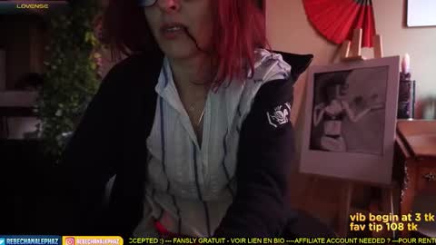 Snapshot of chanalephaz chatting on 22, 3, 2026 Rebecca online show from 22, 3, 2026