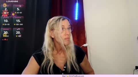Snapshot of christinabruce chatting on 17, 10, 2025 Chris Tina Bruce online show from 17, 10, 2025