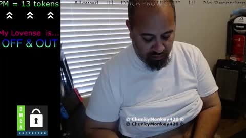 Snapshot of chunkymonkey420 chatting on 26, 2, 2025 Spencer Smokey Bear online show from 26, 2, 2025