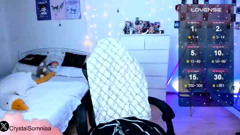 Snapshot of crystalsomnia chatting on 13, 11, 2025 Sasha Make me moan with patterns good music here online show from 13, 11, 2025