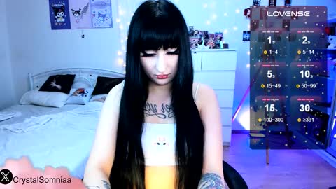 Snapshot of crystalsomnia chatting on 13, 11, 2025 Sasha Make me moan with patterns good music here online show from 13, 11, 2025