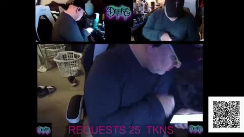 Drake D Vamp aka Drake DarkRose online show from 1, 3, 2025