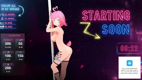 Snapshot of el_xox chatting on 1, 11, 2025 el XoX online show from 1, 11, 2025