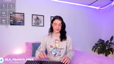 Elaia franco online show from 18, 1, 2026