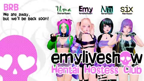 Snapshot of emyliveshow chatting on 14, 5, 2026 Hentai Hostess Club online show from 14, 5, 2026