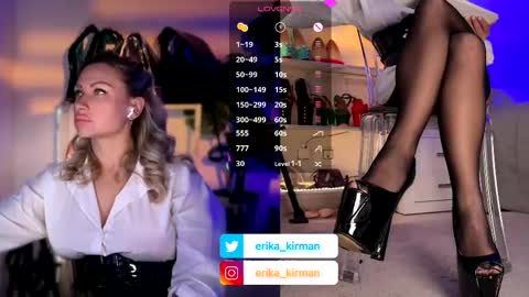 Erika      online show from 23, 3, 2026