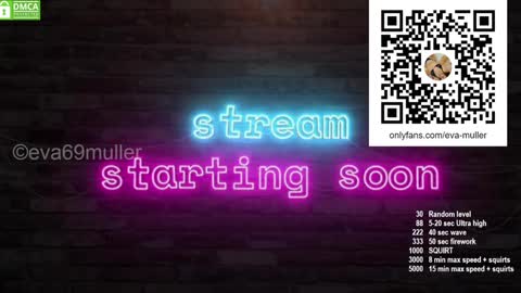 Eva  next show  8pm CEST AMST online show from 17, 12, 2024