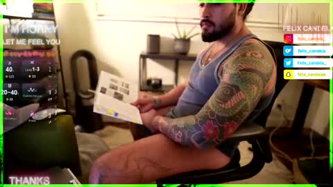 Snapshot of felix_candela chatting on 14, 10, 2025 Felix Candela online show from 14, 10, 2025