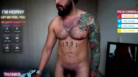 Snapshot of felix_candela chatting on 5, 3, 2026 Felix Candela online show from 5, 3, 2026