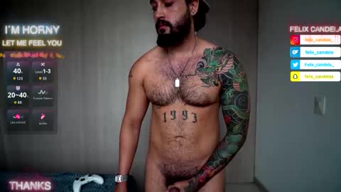 Snapshot of felix_candela chatting on 6, 3, 2026 Felix Candela online show from 6, 3, 2026