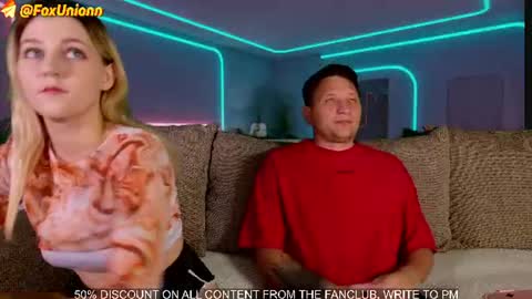 Snapshot of foxunion chatting on 22, 7, 2026 We are a couple Leo and Sofiayou are always welcome here online show from 22, 7, 2026