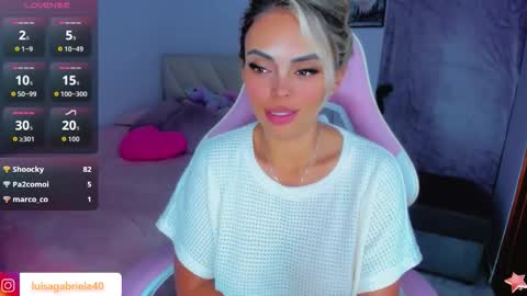 Snapshot of gabby_prieto chatting on 5, 11, 2025 Gaby online show from 5, 11, 2025