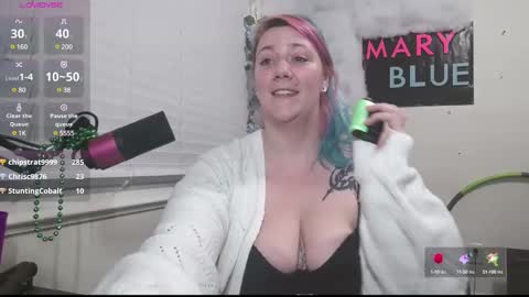 Snapshot of ganja_princess chatting on 23, 1, 2025 MaryBlue online show from 23, 1, 2025
