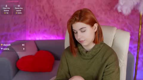 Snapshot of gingerrpink chatting on 12, 3, 2026 Ginger Pink online show from 12, 3, 2026