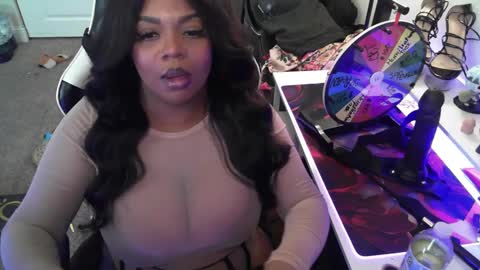 Goddess Cocoa online show from 28, 1, 2025