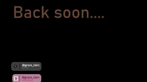 Grace clarc online show from 23, 3, 2026