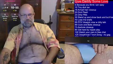 HairyDaddyBear69 online show from 7, 10, 2025