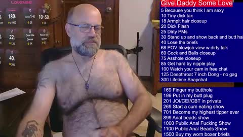 HairyDaddyBear69 online show from 9, 10, 2025