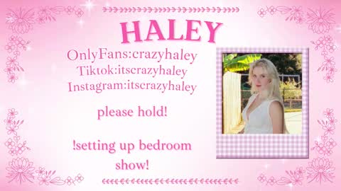 Snapshot of haleycrazy chatting on 17, 11, 2025 Haley online show from 17, 11, 2025