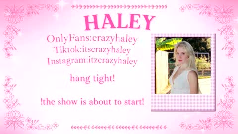 Snapshot of haleycrazy chatting on 1, 12, 2025 Haley online show from 1, 12, 2025