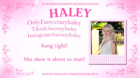 Snapshot of haleycrazy chatting on 12, 1, 2026 Haley online show from 12, 1, 2026