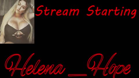 Helena Hope online show from 19, 9, 2025