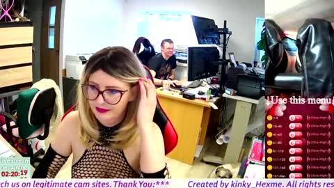 hexme_kinky_office online show from 4, 2, 2025