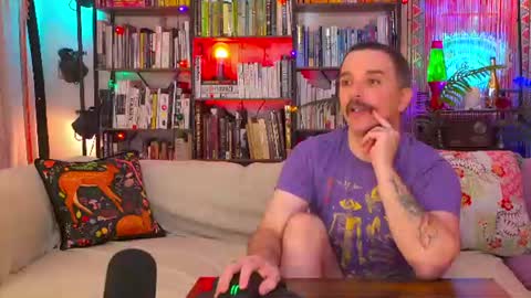 HipsterTrash Clark one half of Task Manager online show from 1, 7, 2026