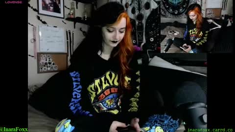 Snapshot of inarafoxxx chatting on 11, 12, 2024 Inarafoxx online show from 11, 12, 2024