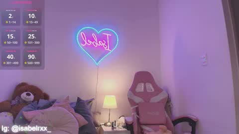 Snapshot of isabel_roux chatting on 27, 11, 2025 Isabel online show from 27, 11, 2025