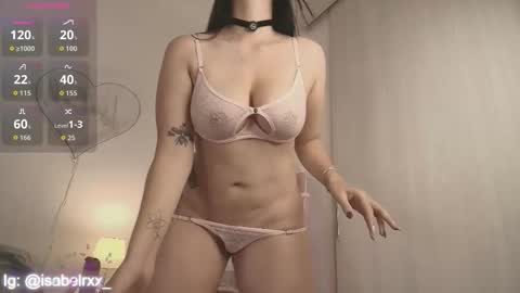 Snapshot of isabel_roux chatting on 8, 3, 2026 Isabel online show from 8, 3, 2026