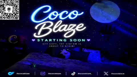 CoCo Blaze online show from 18, 6, 2026